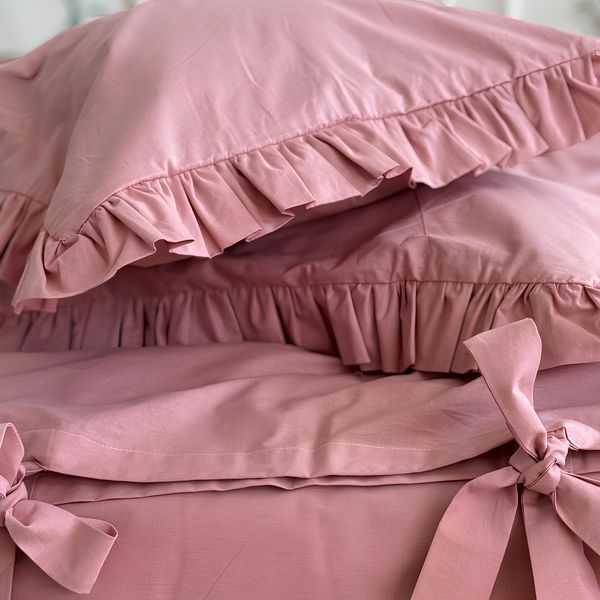Комплект постельного белья Ранфорс Pink Blossom 0842 фото
