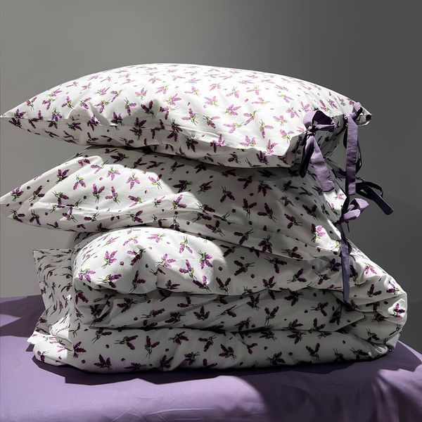 Комплект постельного белья Ранфорс Lavender Charm 0609 фото