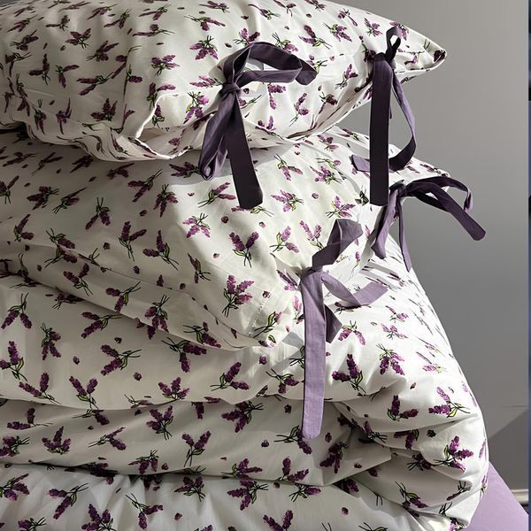 Комплект постельного белья Ранфорс Lavender Charm 0609 фото